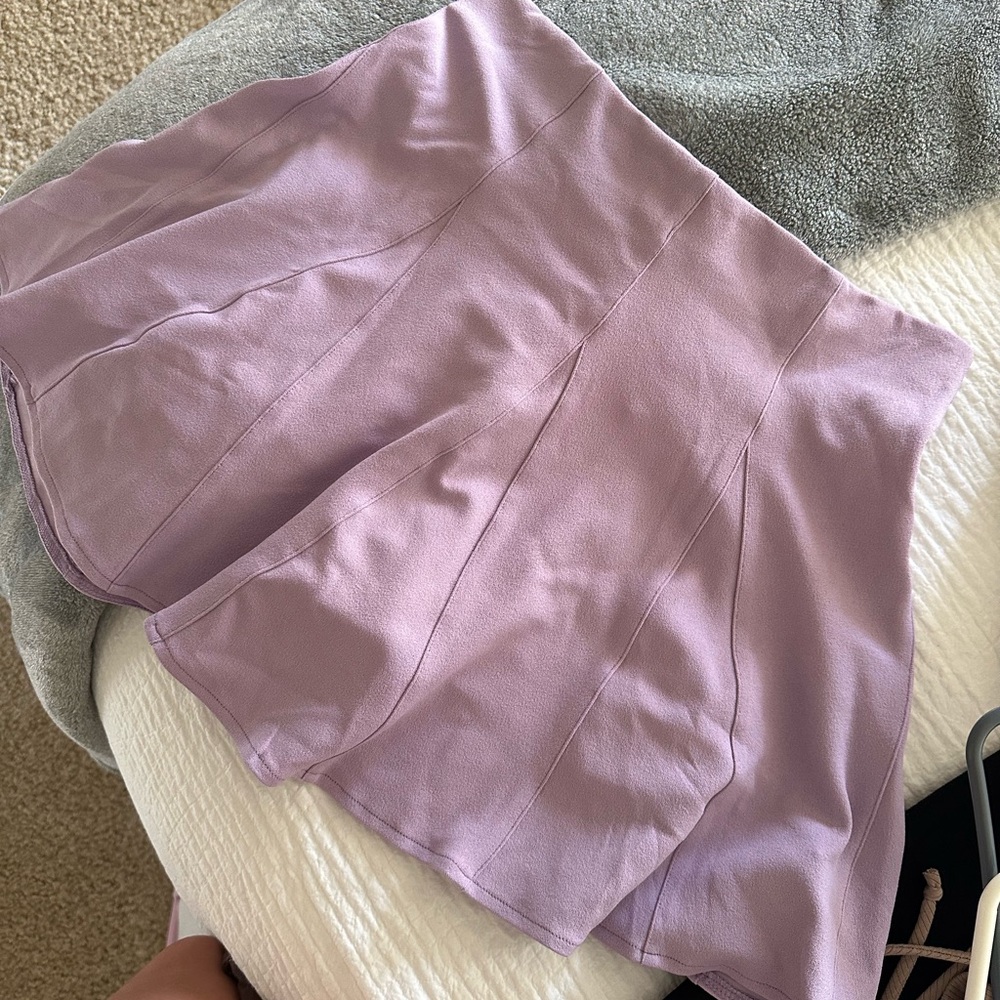 Small lilac purple skirt